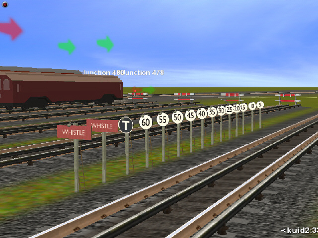 London Underground Speedposts in Trainz